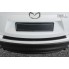 Накладка на задний бампер (карбон) Mazda CX-5 (2012-2017) бренд – Avisa дополнительное фото – 3